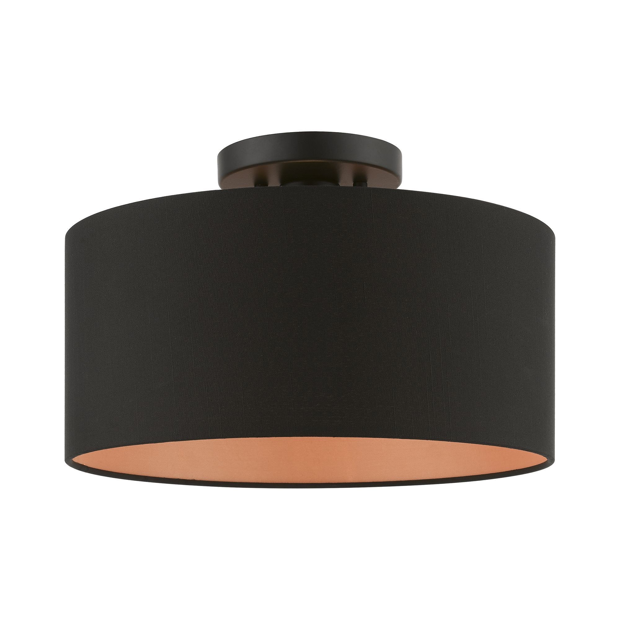 Livex Lighting 45613-04 Sentosa - 1 Light Medium Semi-Flush Mount In