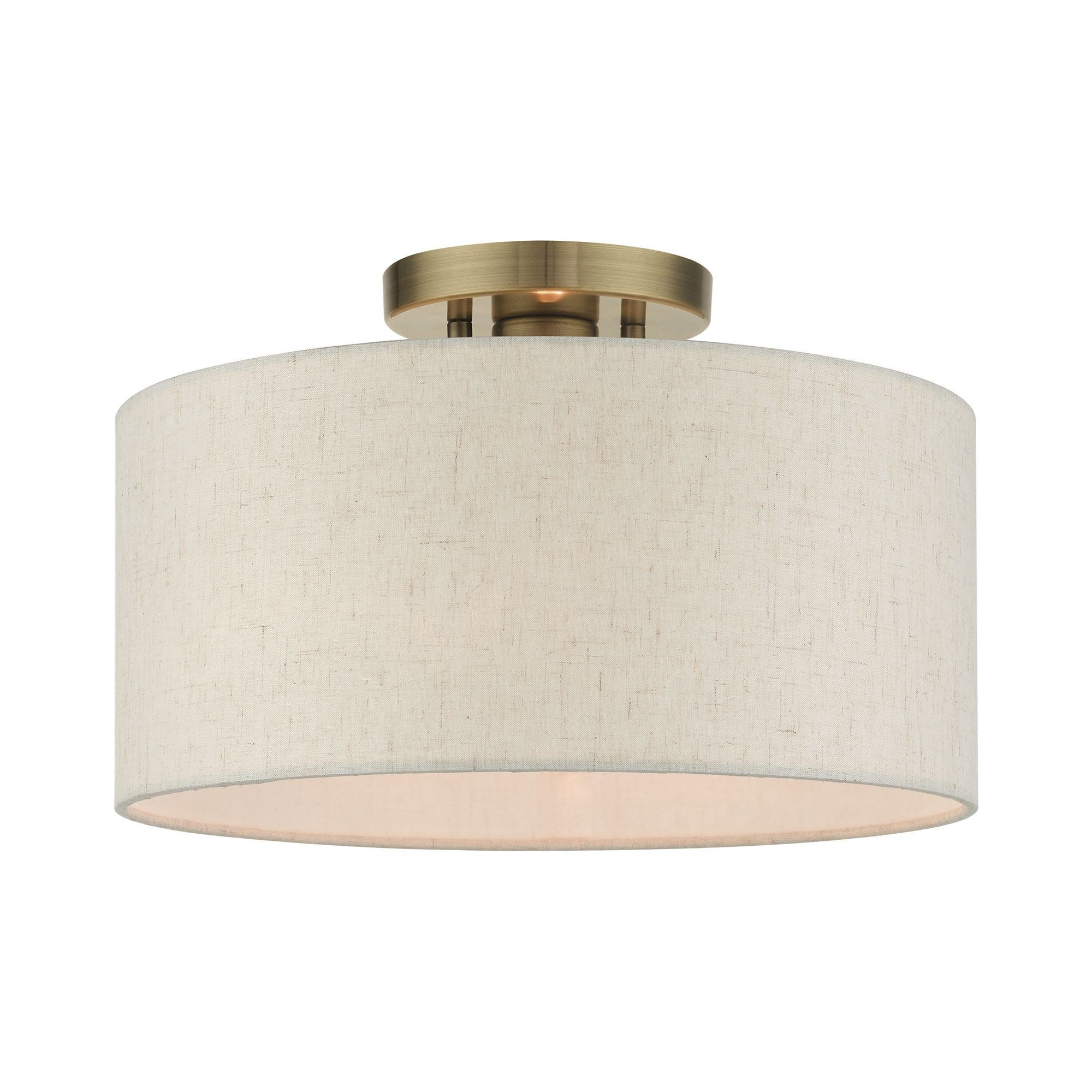 Livex Lighting 49809-01 Blossom - 1 Light Semi-Flush Mount