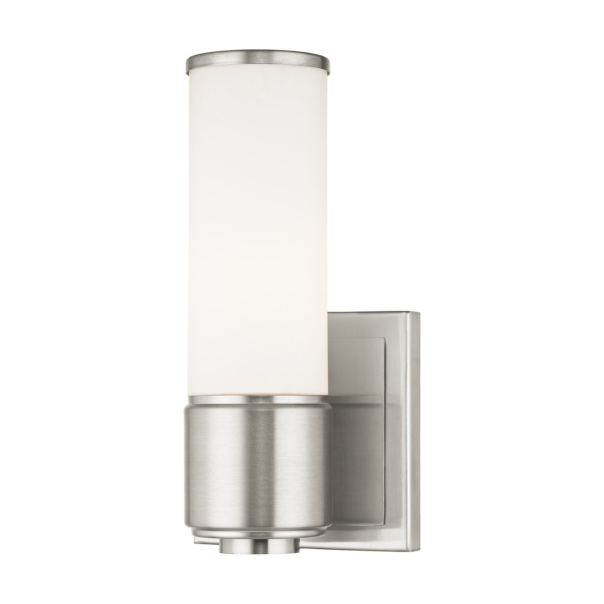 Used Livex Lighting 52121-91 Weston – 1 Light ADA Bath Vanity in Contemporary