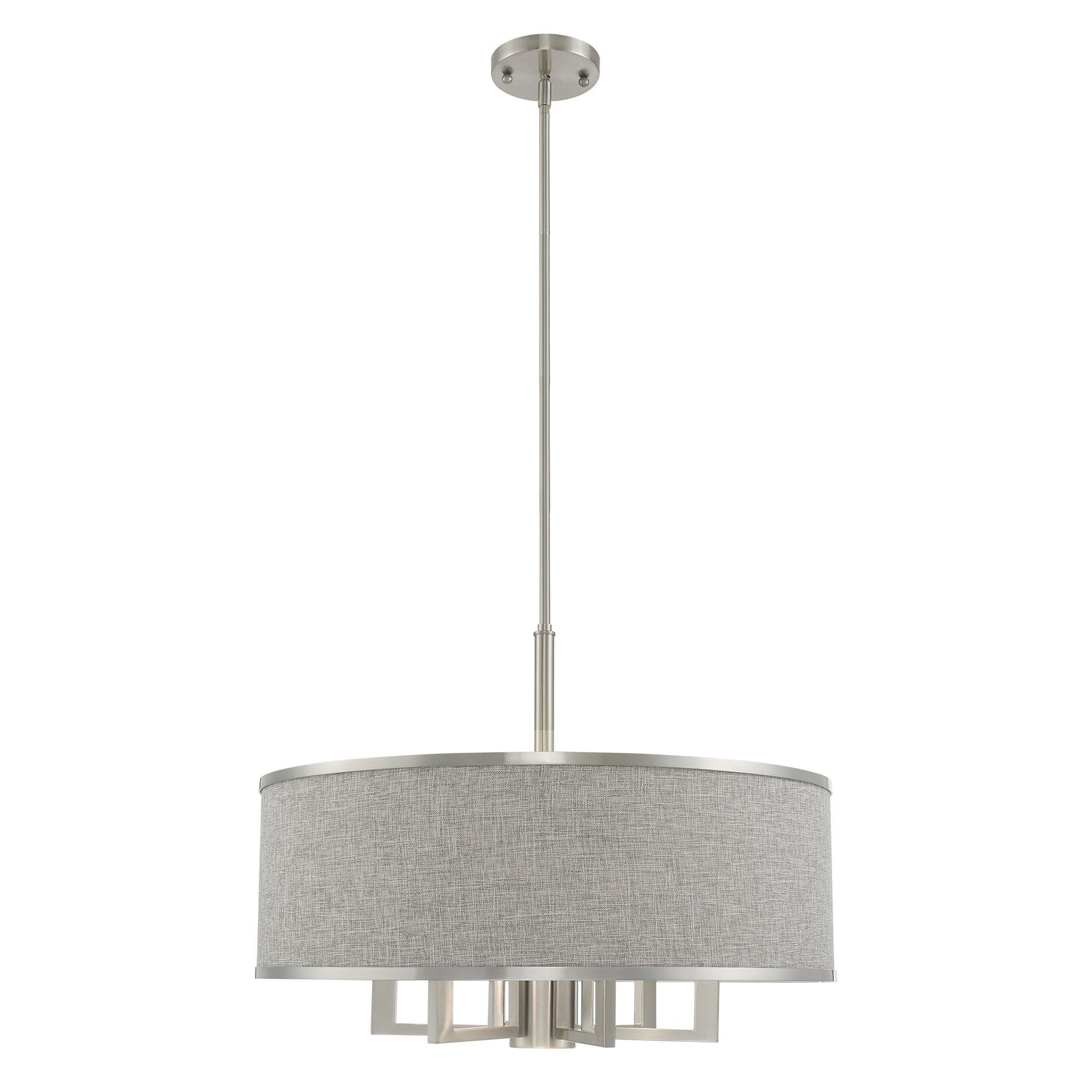 Livex Lighting 60426-91 Park Ridge - 7 Light Pendant -Traditional - Picture 1 of 5