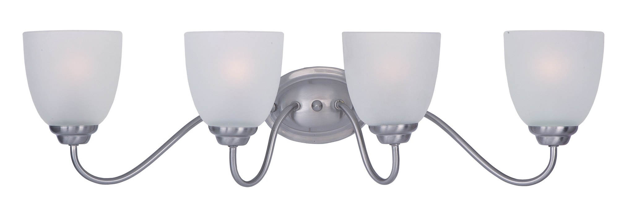 Maxim Lighting 10074FTSN Stefan-4 Light Contemporary Bath Vanity in Contemporary