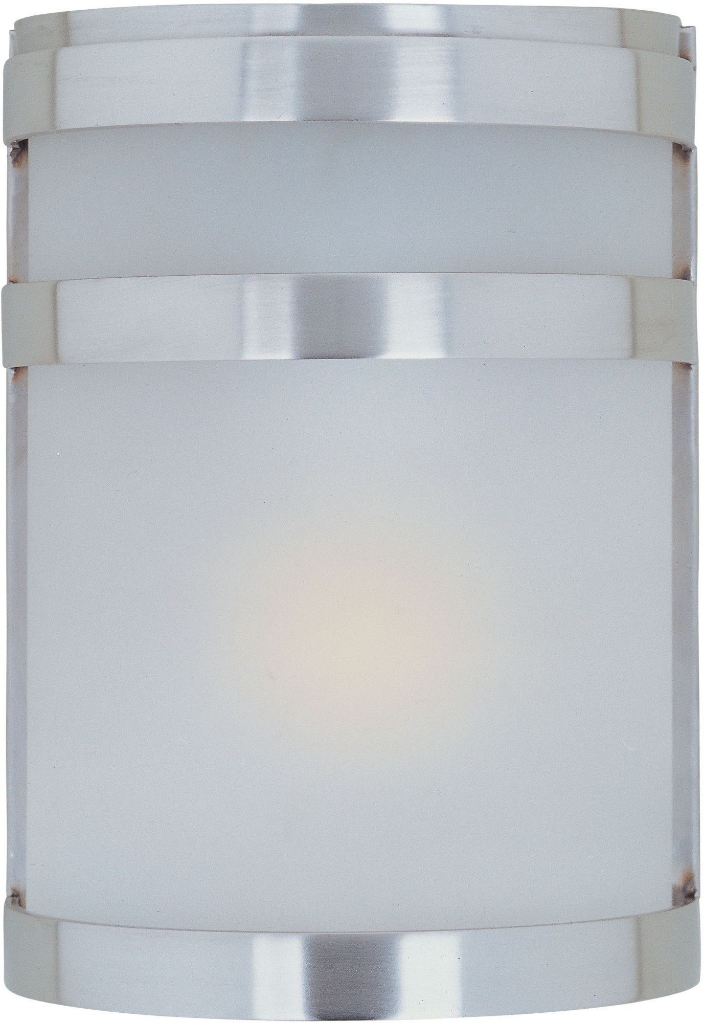 Used Maxim Lighting 5000FTSST Arc-9W 1 LED Outdoor Wall Mount-6.5 Inches wide by