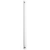 12 Inch Down Rod Length - White Finish
