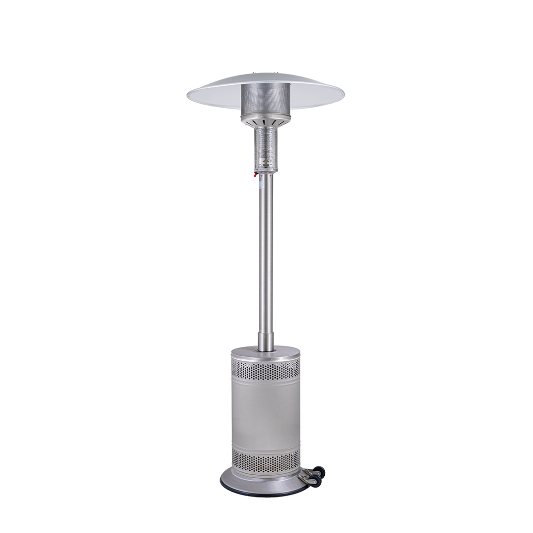 Patio Comfort-PC02SS-90 Inch Portable Liquid Propane Patio Heater Stainless Steel  Stainless Steel Finish