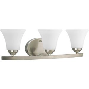 Adorn - 3 Light - Fluted Shade in Transitional and Traditional style - 21.5 Inches wide by 6.63 Inches high