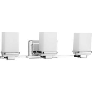 Metric - 3 Light in Coastal style - 22.13 Inches wide by 6.5 Inches high