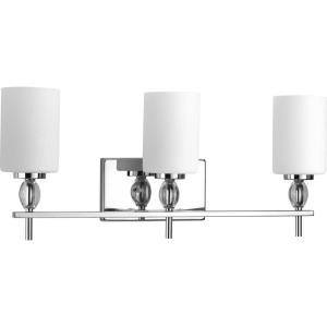 Status - 3 Light in Coastal style - 23.75 Inches wide by 10.13 Inches high
