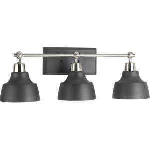 Bramlett - 3 Light in Coastal style - 24.25 Inches wide by 8.38 Inches high