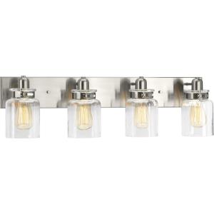 Calhoun - 4 Light in Farmhouse style - 30.25 Inches wide by 8.63 Inches high