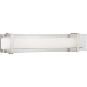 Miter LED - 1 Light - Beveled Shade in Luxe and Modern style - 24 Inches wide by 5 Inches high