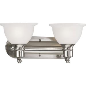 Madison - 2 Light - Bell Shade in Transitional and Traditional style - 17.5 Inches wide by 8 Inches high