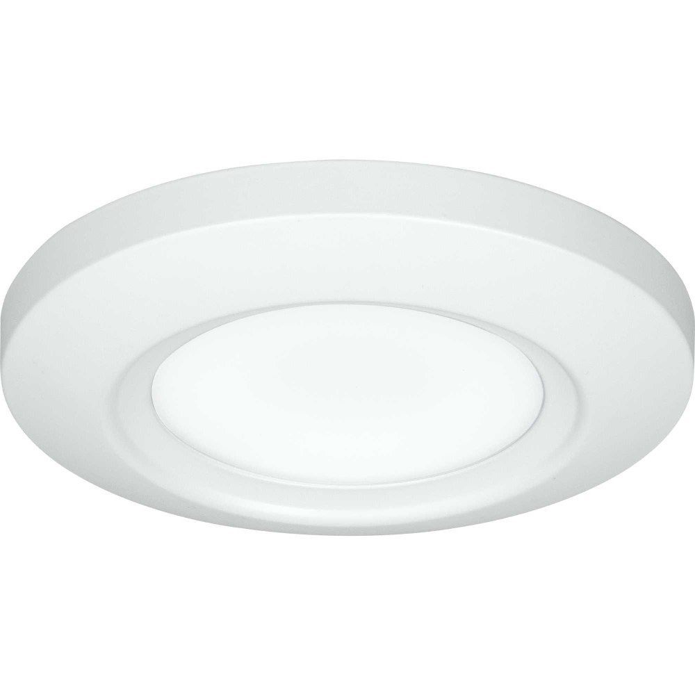 Progress Lighting P8753-31 Canopy Kit Flush Mount Mounting Plate Can Be Used Anywhere Along Track Slips Between Ceiling and Track Black