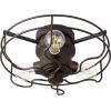1905-86 - 18W 3 LED Cage Light Kit - Oiled Bronze Finish