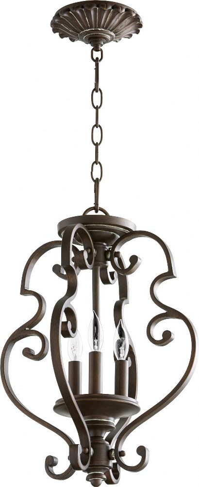 Quorum Lighting 2873-13-39 San Miguel - 3 Light Dual Mount Pendant in
