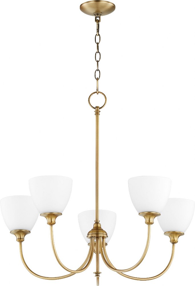 Used Quorum Lighting 6109-5-80 Celeste - 5 Light Chandelier in style - 27 inches