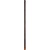 6 Inch Down Rod Length - Toasted Sienna Finish