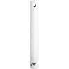 6 Inch Down Rod Length - White Finish