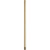 18 Inch Down Rod Length - Aged Brass Finish