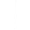 24 Inch Down Rod Length - Matte Black Finish