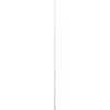 36 Inch Down Rod Length - Antique White Finish