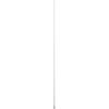 36 Inch Down Rod Length - White Finish