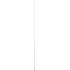 48 Inch Down Rod Length - White Finish