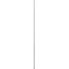 48 Inch Down Rod Length - Antique Silver Finish