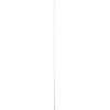 60 Inch Down Rod Length - Antique White Finish