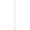 60 Inch Down Rod Length - Antique Silver Finish