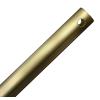 12 Inch Down Rod Length - Estate Brass Finish