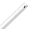 12 Inch Down Rod Length - White Finish