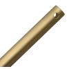 18 Inch Down Rod Length - Warm Brass Finish