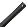 18 Inch Down Rod Length - Flat Black Finish