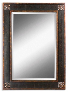 Uttermost-14156 B-Bergamo Vanity - Mirror Frame - 28.13 inches wide by 1.38 inches deep   Bergamo Vanity - Mirror Frame - 28.13 inches wide by 1.38 inches deep