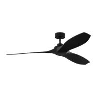 Collins Smart-3 Blade Ceiling Fan With Remote Control In Modern Style-12.5 Inch Tall and 60 Inch Wide